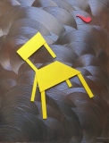 Chaise dans la tourmente - Matière